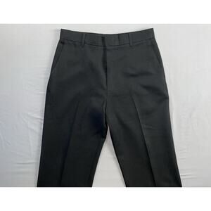 Levi's Vintage Flat Front Dacron Polyester Action Slacks. Black, Men's 32X30.